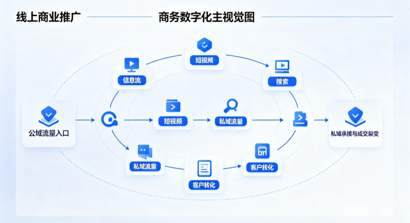 凤阳县线上商业推广怎么做？全域流量闭环搭建与低成本转化实战指南